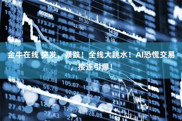 金牛在线 突发，暴跌！全线大跳水！AI恐慌交易，接连引爆！