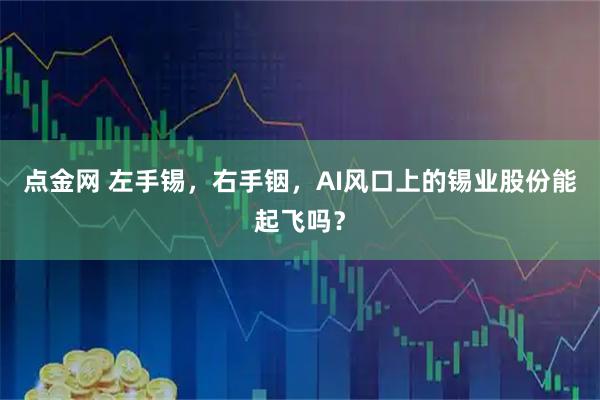 点金网 左手锡，右手铟，AI风口上的锡业股份能起飞吗？