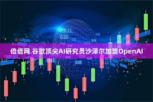 倍倍网 谷歌顶尖AI研究员沙泽尔加盟OpenAI